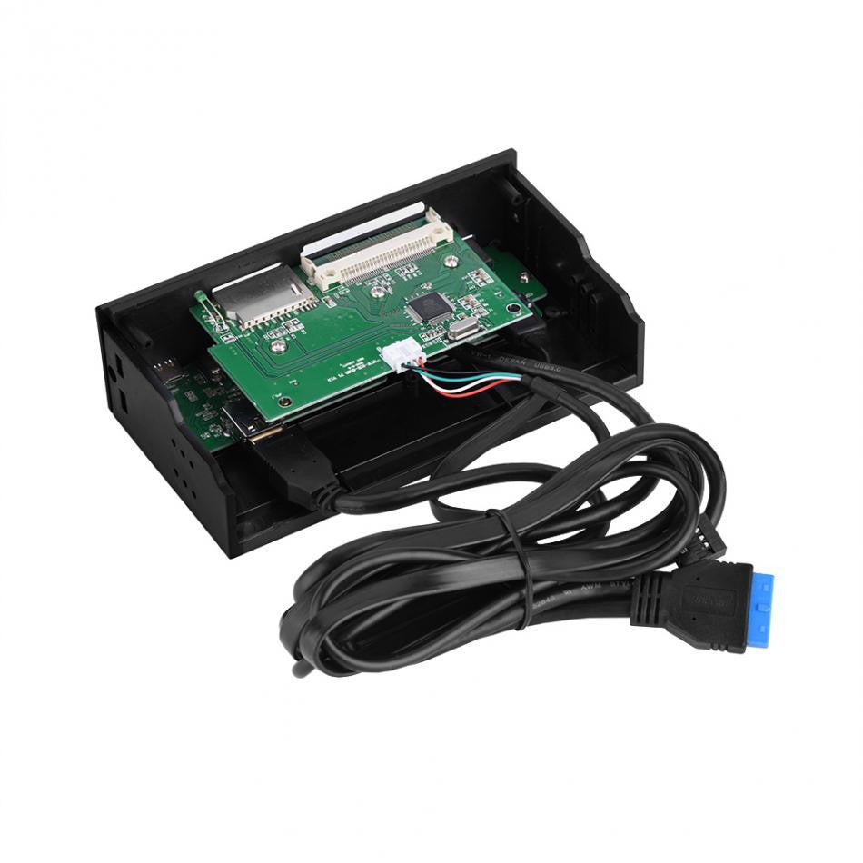 STW 3125 Card Reader 5.25 inches Multifunction Internal Card Reader Dashboard PC Front Panel supports M2 MSO SD MS XD CF card|sd sd|front panel pcpc card - Frontier General Hardware