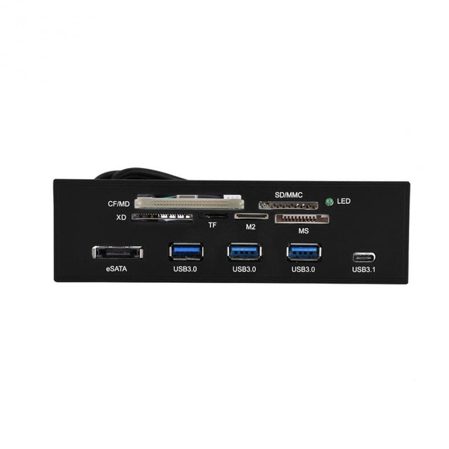 STW 3125 Card Reader 5.25 inches Multifunction Internal Card Reader Dashboard PC Front Panel supports M2 MSO SD MS XD CF card|sd sd|front panel pcpc card - Frontier General Hardware