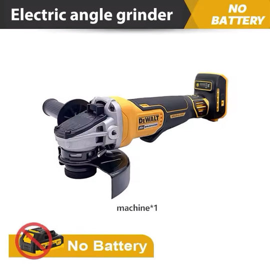 DEWALT DCG405&DCG406 125mm brushless flat head angle grinder bare machine tool cutting machine 20V lithium battery Frontier General Hardware