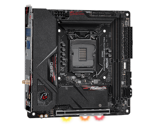 ASRock Z590 Motherboard Mini-ITX Z590 PHANTOM GAMING-ITX/TB4 Motherboard LGA1200 DDR4 64GB support 11900 11500 10700 10100 cpu Frontier General Hardware