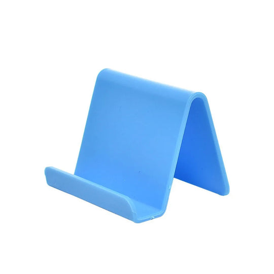Mobile Phone Holder Table Desktop Stand Plastic Desk Mount Candy Color Mini Portable Holder Bracket for Smartphone Frontier General Hardware