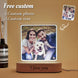 Personalized 3D Photo Lamp With Custom Photo And Text 3D Night Light Gift For Valentines Day Anniversary Birthday Frontier General Hardware