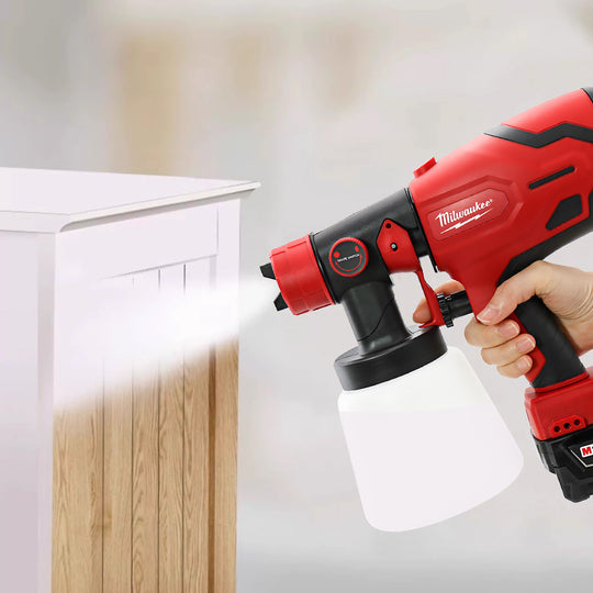 Milwaukee 600W Electric Spray Gun Wall Graffiti Furniture Coloring Atomization Tool 800ML Large Capacity Spray Gun Frontier General Hardware