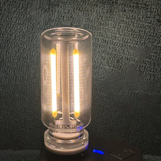 Retro USB LED Filament Bulb Touch Dimming 5V Edison Style Night Light Camping Decorative Lighting Frontier General Hardware