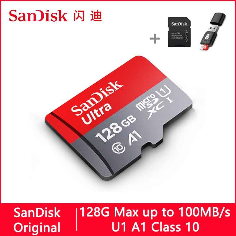 Sandisk Ultra Micro SD 128GB 32GB 64GB 256GB 16G 400GB Micro SD Card SD/TF Flash Card Memory Card 32 64 128 gb microSD for Phone|Micro SD Cards
