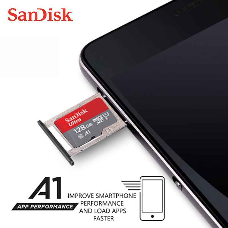 Sandisk Ultra Micro SD 128GB 32GB 64GB 256GB 16G 400GB Micro SD Card SD/TF Flash Card Memory Card 32 64 128 gb microSD for Phone|Micro SD Cards