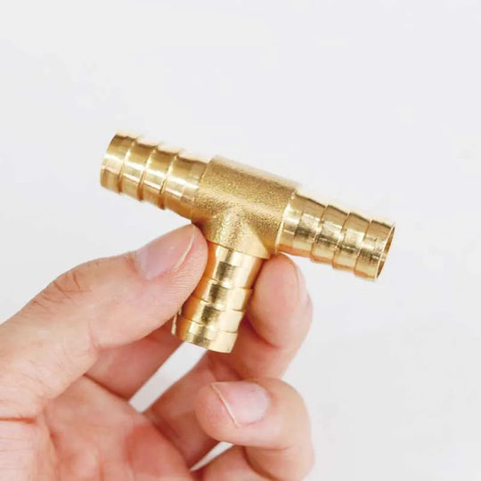 Brass Straight Hose Pipe Fitting Equal Barbed Connector Adapter For 3Mm 4Mm 6Mm 8Mm 10Mm 12Mm 14Mm 19Mm Frontier General Hardware