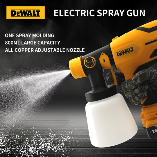 DEWALT Battery Electric Spray Gun 800ml Allows Furniture To Be Painted Quickly And Evenly With Convenient Automatic Spray Tools Frontier General Hardware