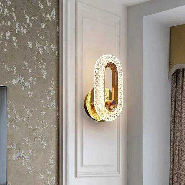 Modern LED Wall Lamp Indoor Lighting For Luxury Home Decor Interior Wall Light For Bedroom Bedside And Living Room Frontier General Hardware