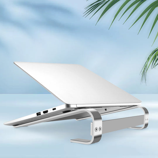 Desk Laptop Stand Aluminum Alloy Anti Slip Ventilated Portable Holder For 10 To 18 Inch Laptop Frontier General Hardware