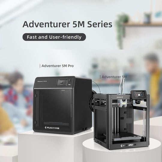 Flashforge Adventurer 5M 3d Printer High Speed Full-auto Leveling Direct Extruder Flexible PEI Plate Power Loss Recovery Frontier General Hardware