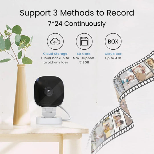 Xiaomi 4K HD Mini Wireless Camera Wide Angle Indoor Monitoring Night Vision 2 Way Audio IP65 Waterproof App Frontier General Hardware