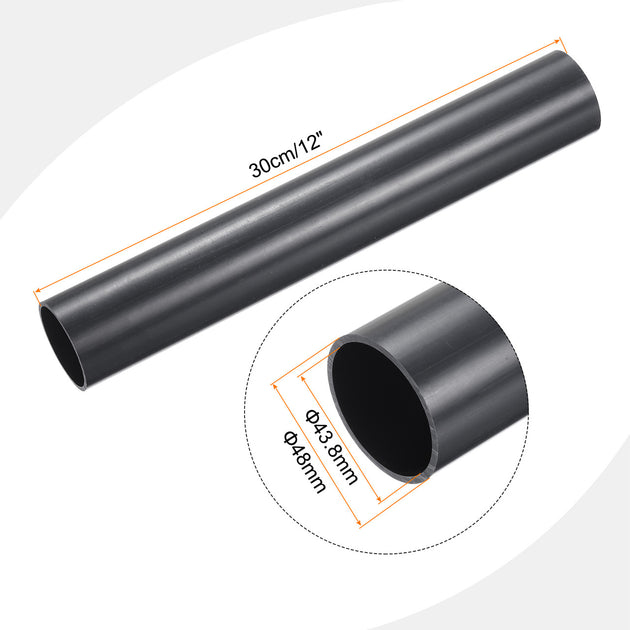 Deep Grey PVC Pipe 0.2-0.5m Length ID 22.2-104mm OD 26-114mm For Garden Irrigation Aquarium Fish Tank DIY Tube Frontier General Hardware