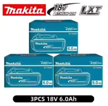 Makita 18V 6.0Ah Rechargeable Battery For DTW700 DHW180 DGH181 DTD173 DAS180 DDF487 DTW285 TW004G