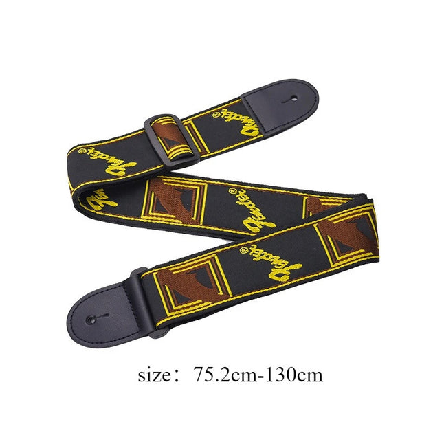 Guitar Strap 40 To 41 Inch Adjustable Diagonal Span With Artistic Color Matching For Electric Guitars Fender Compatible Frontier General Hardware