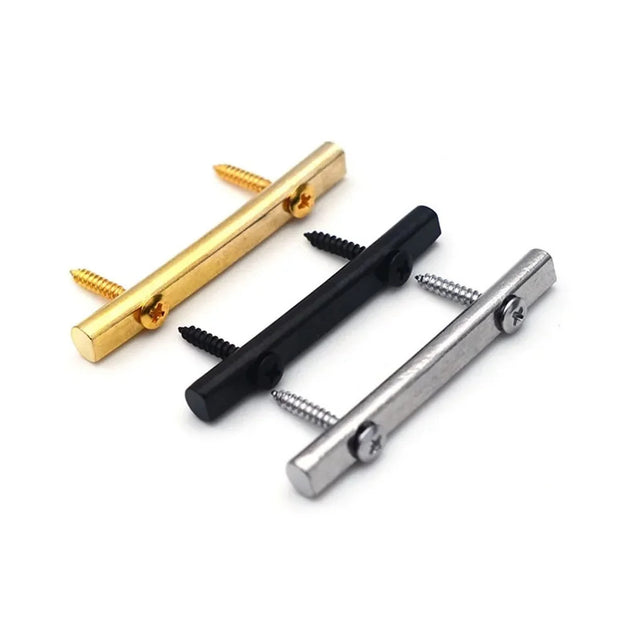 48mm String Tension Bar Strings Retainer For Electric Guitar Chrome Black Gold Metal Guitar Parts And Accessories Frontier General Hardware