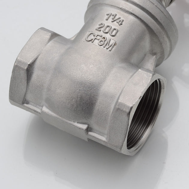 Stainless Steel Gate Valve DN15 DN20 DN25 DN32 Female Thread Water Valve Adapter For Irrigation And Household Use Frontier General Hardware