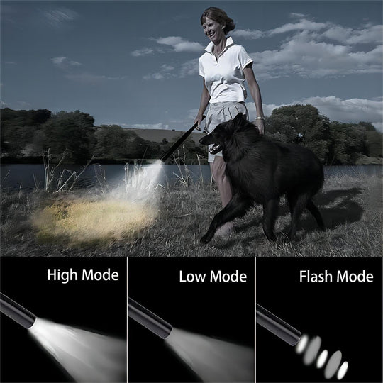 Self-defense Baseball Bat Flashlight T6 Light Bulb Outdoor Waterproof Multi-functional Security Professional Lighting Flashlight Frontier General Hardware