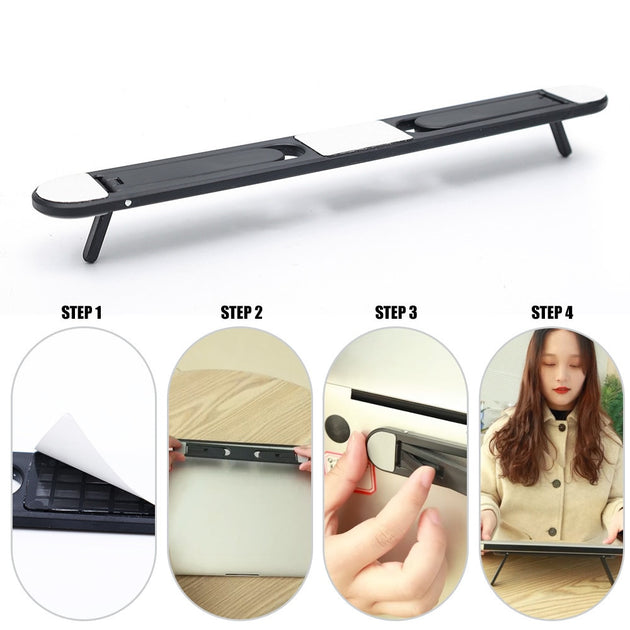 Universal Laptop Riser Stand For MacBook Pro 13 15 Air Lenovo Samsung Notebooks Foldable Invisible Adhesive Bracket Frontier General Hardware