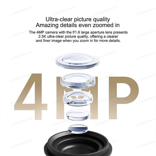 XIAOMI Outdoor Camera CW300，360° 4MP 2.5K，Two-Way Audio，Audible Visual Alarm，IP66，Human Tracking，Chinese Version With Adapter Frontier General Hardware