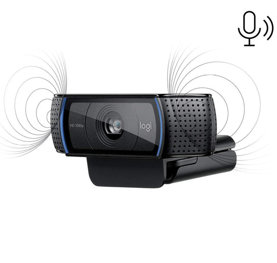 Logitech C920e HD 1080p Webcam Mic Enabled Autofocus Full HD USB Smart Web Camera for Video Recording Frontier General Hardware