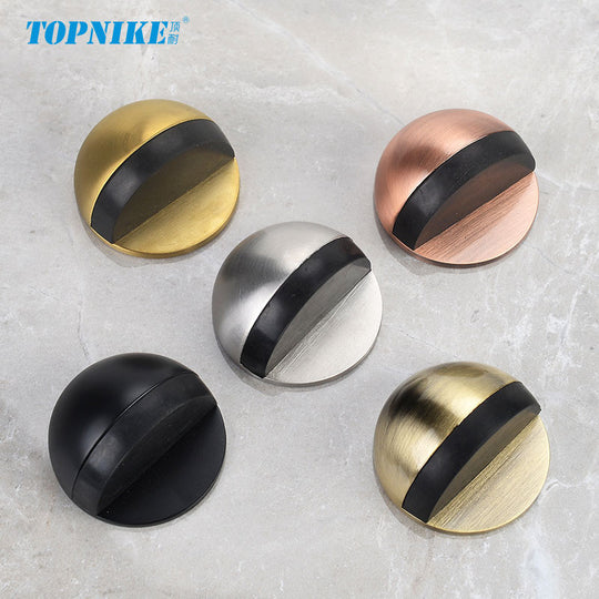 No Drill Stainless Steel Door Stopper With Floor Suction For Glass Doors And Room Doors Easy Install Durable Door Top Frontier General Hardware