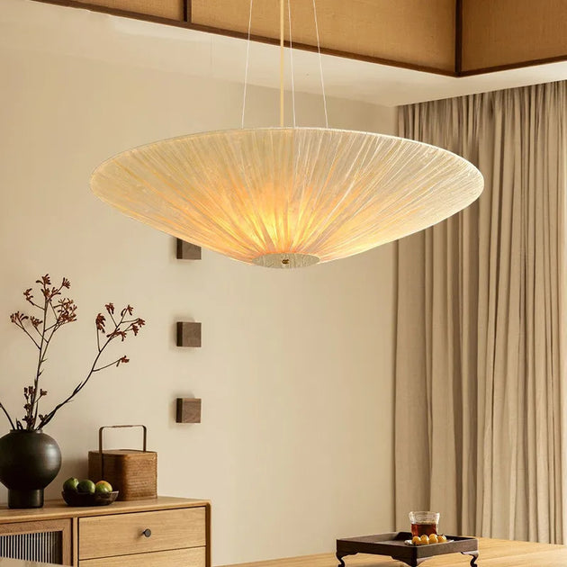 Japanese Style Xuan Paper Pendant Light for Living Room and Bedroom Homestay Lighting Tea Room Chinese Restaurant Frontier General Hardware