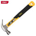Deli Fiber Handle Claw Hammer Woodworking Hammer Tools High Quality Steel Hammer Head Multifunction Household Repair Hand Tools