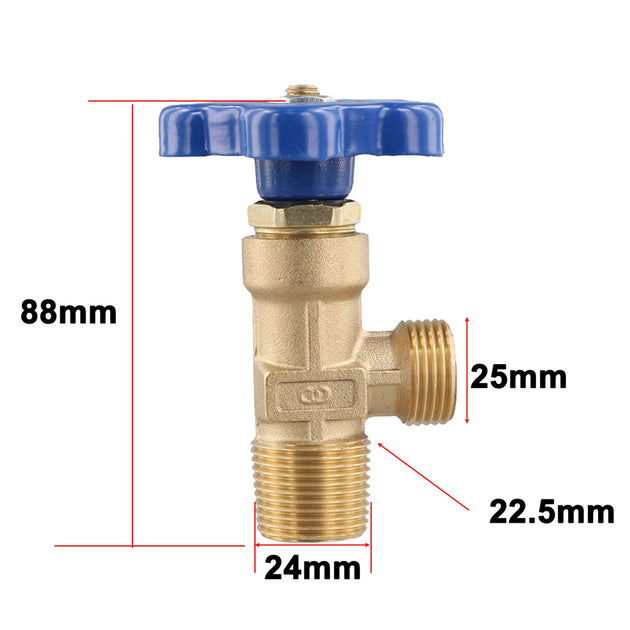 Argon Gas Cylinder Valve Accessories Explosion Proof Regulator Bottle Head Assembly With Small And Large Teeth Frontier General Hardware