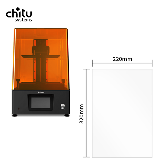 10.1 Inch FEP Film For Phrozen Sonic Mighty 8K Photon M5 Saturn 3 Ultra 4 Ultra 320x220mm LCD 3D Printer Accessories Frontier General Hardware