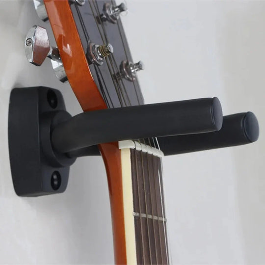 Guitar Wall Hook Display Hanger Mount For Ukulele Violin Black Metal Bracket Guitar Accessories Frontier General Hardware