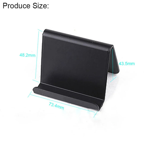 Mobile Phone Holder Table Desktop Stand Plastic Desk Mount Candy Color Mini Portable Holder Bracket for Smartphone Frontier General Hardware