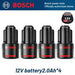 Bosch battery 12V battery, 2.0Ah BAT411 Lithium ion Rechargeable Battery BAT411A BAT412 BAT412A BAT413 Battery Charger