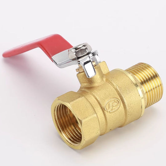 Brass Ball Valve With Female And Male Threads For Copper Pipe Fittings From One Eighth To One Half Inch Frontier General Hardware