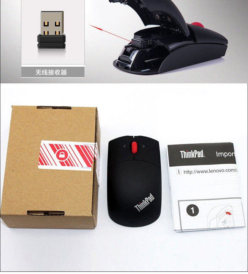 Thinkpad Computer Mouse Lenovo ThinkPad Wireless Laser Mouse Black For Office Use And Travel C