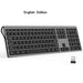 SeenDa Thin 2.4G Wireless Keyboard for Laptop Desktop Scissors Switch Keyboard for Windows Mac OS Full Size 109 Keys Keyboard|Keyboards