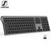 SeenDa Thin 2.4G Wireless Keyboard for Laptop Desktop Scissors Switch Keyboard for Windows Mac OS Full Size 109 Keys Keyboard|Keyboards