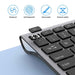 SeenDa Thin 2.4G Wireless Keyboard for Laptop Desktop Scissors Switch Keyboard for Windows Mac OS Full Size 109 Keys Keyboard|Keyboards