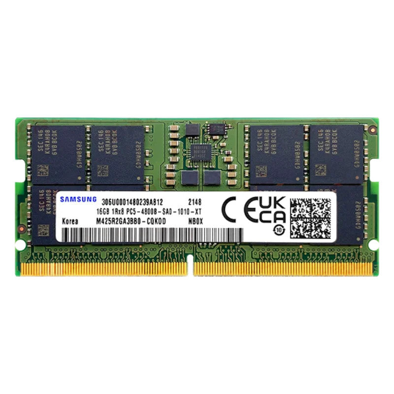 Samsung DDR5 RAM 4800 To 5600MHz SODIMM 262 Pin Laptop Memory 8GB 16GB