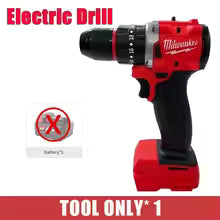 Milwaukee Brushless Cordless Electric Impact Hammer Drill Angle Grinder Electric Circular Saw With18v Battery Combo Kit