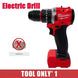 Milwaukee Brushless Cordless Electric Impact Hammer Drill Angle Grinder Electric Circular Saw With18v Battery Combo Kit