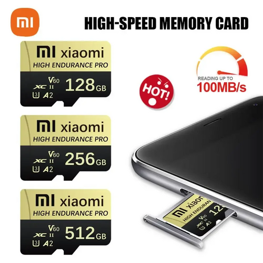 Xiaomi Micro SD Card 128GB 256GB 512GB 1TB 2TB High Speed TF Card with Adapter for Nintendo Switch and Mobile Devices Frontier General Hardware