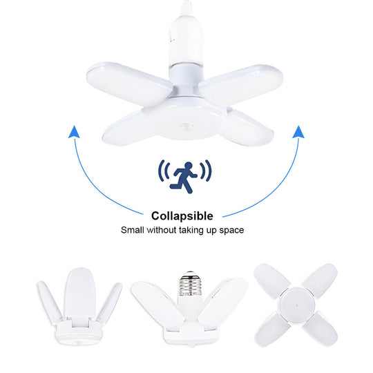 28W E27 LED Motion Sensor Bulb With PIR Sensor Light Auto On Off Night Light For Home Parking Lighting 110V 220V Frontier General Hardware