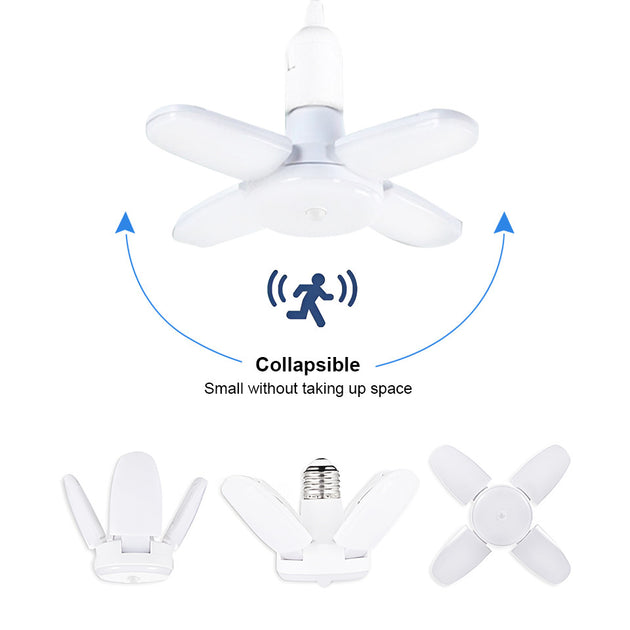 28W E27 LED Motion Sensor Bulb With PIR Sensor Light Auto On Off Night Light For Home Parking Lighting 110V 220V Frontier General Hardware
