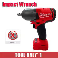 Milwaukee Brushless Cordless Electric Impact Hammer Drill Angle Grinder Electric Circular Saw With18v Battery Combo Kit