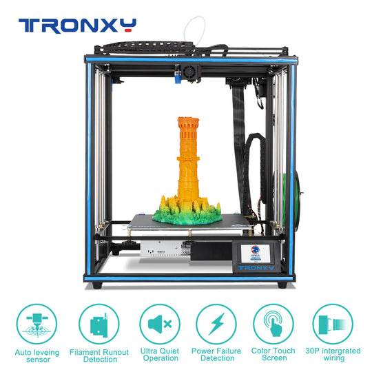 Tronxy X5SA FDM 3D Printer Closed Frame Auto Leveling CoreXY Large Build Volume 330x330x400mm Frontier General Hardware