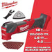 MILWAUKEE M18 FMT M18 FUEL™ Brushless Cordless Oscillating Durable Multi-Tools 18V Lithium Power Tools 2836-20
