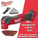 MILWAUKEE M18 FMT M18 FUEL™ Brushless Cordless Oscillating Durable Multi-Tools 18V Lithium Power Tools 2836-20