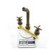 Smesiteli Promotion Classic 10 Yr Warraty Vintage Antique Style Brass Double Handle Wall Bathroom Sink Faucet Hot & Cold Tap|bathroom sink faucet|sink faucetcold tap