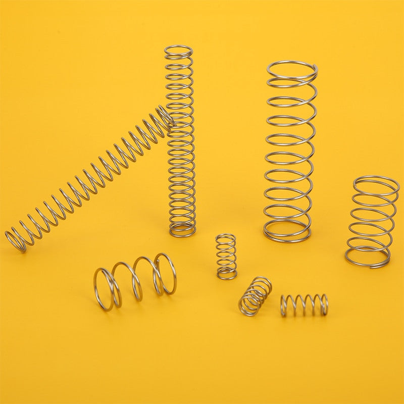 Stainless Steel Compression Spring Wire Diameter 0.8mm Damping
